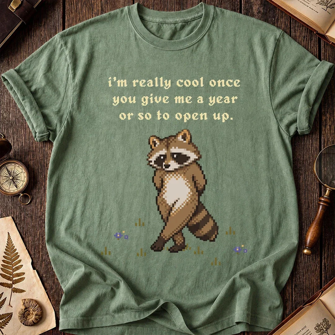 Slow Trust Raccoon T-Shirt product image 1