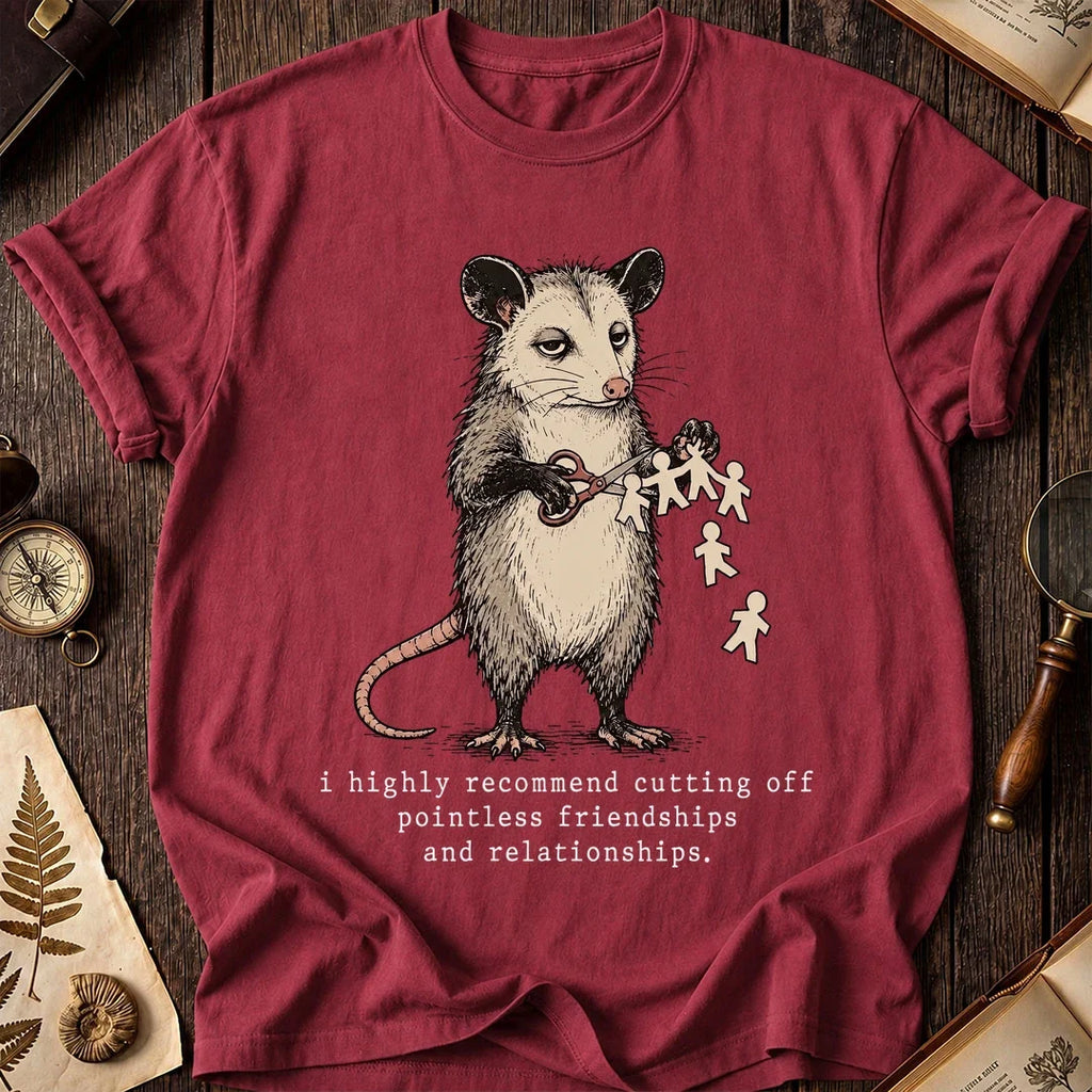 Social Trim Possum T-Shirt product image 5