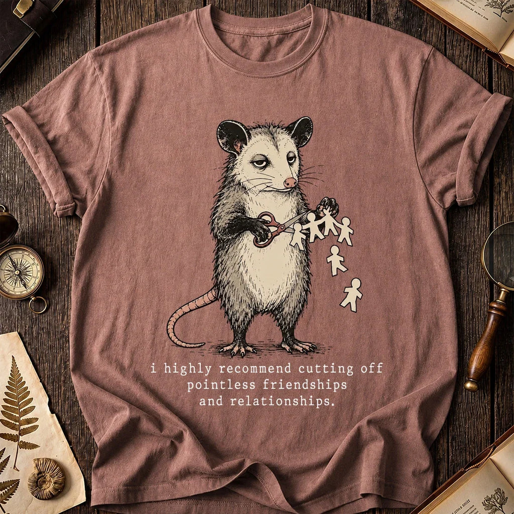 Social Trim Possum T-Shirt product image 8
