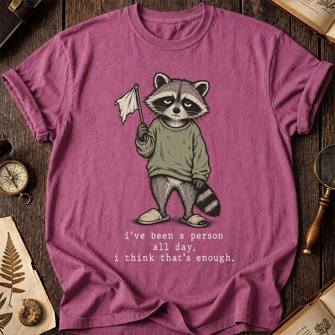 Socially Done Raccoon T-Shirt product image 3