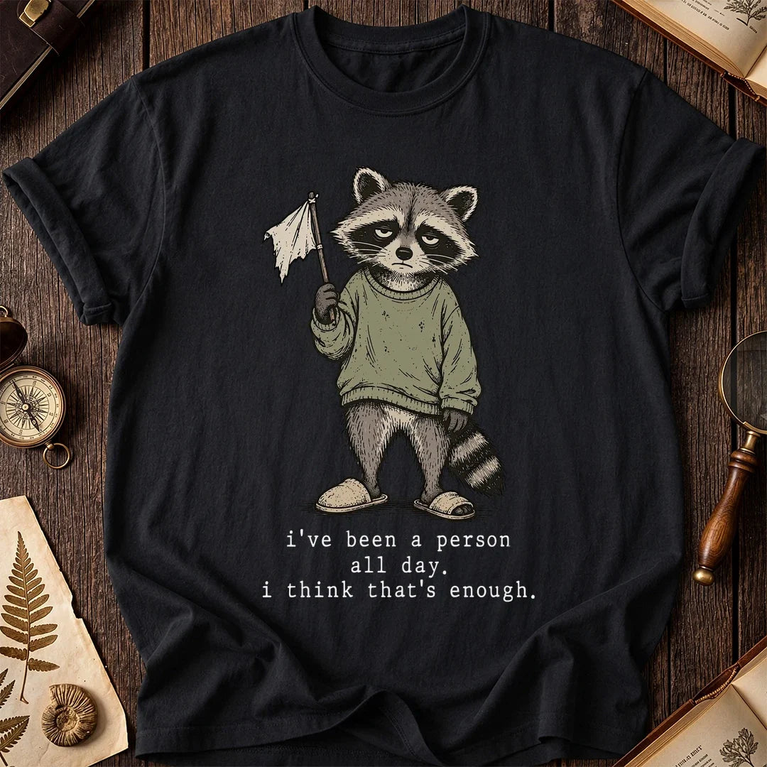 Socially Done Raccoon T-Shirt product image 2