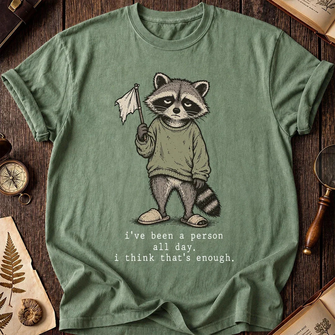 Socially Done Raccoon T-Shirt product image 1