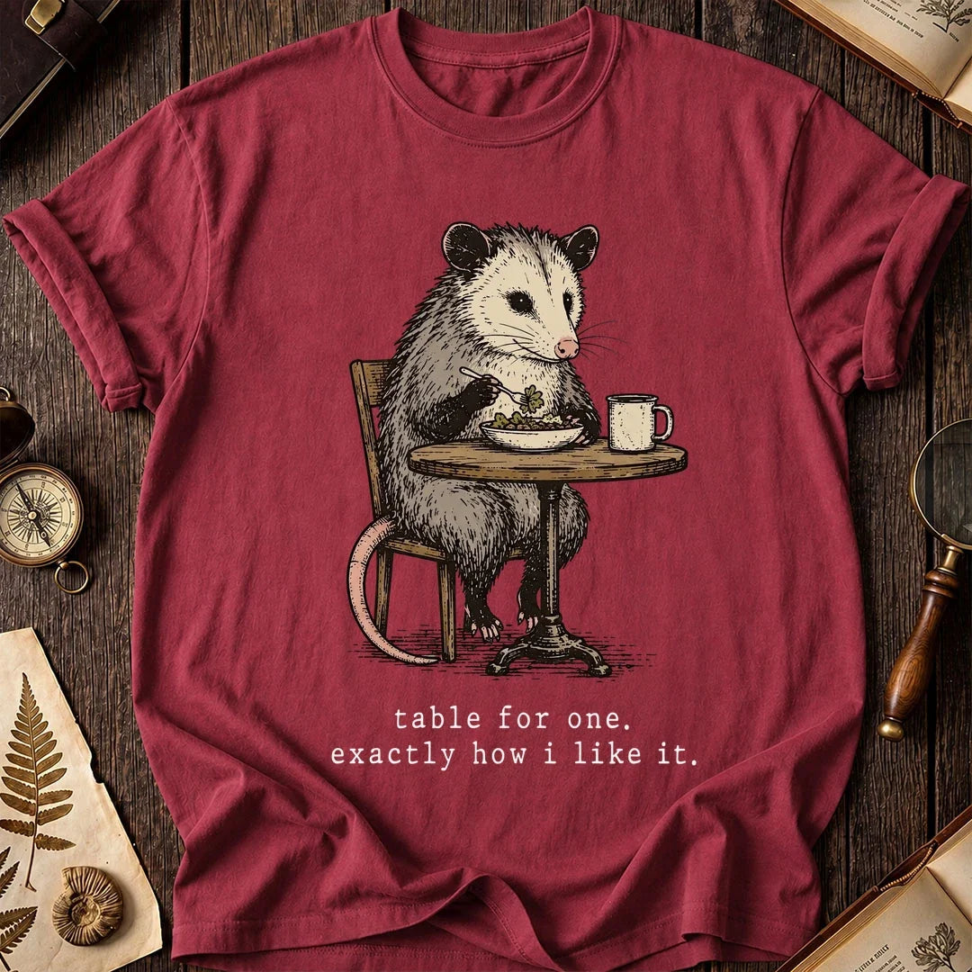 Table of One Possum T-Shirt product image 5