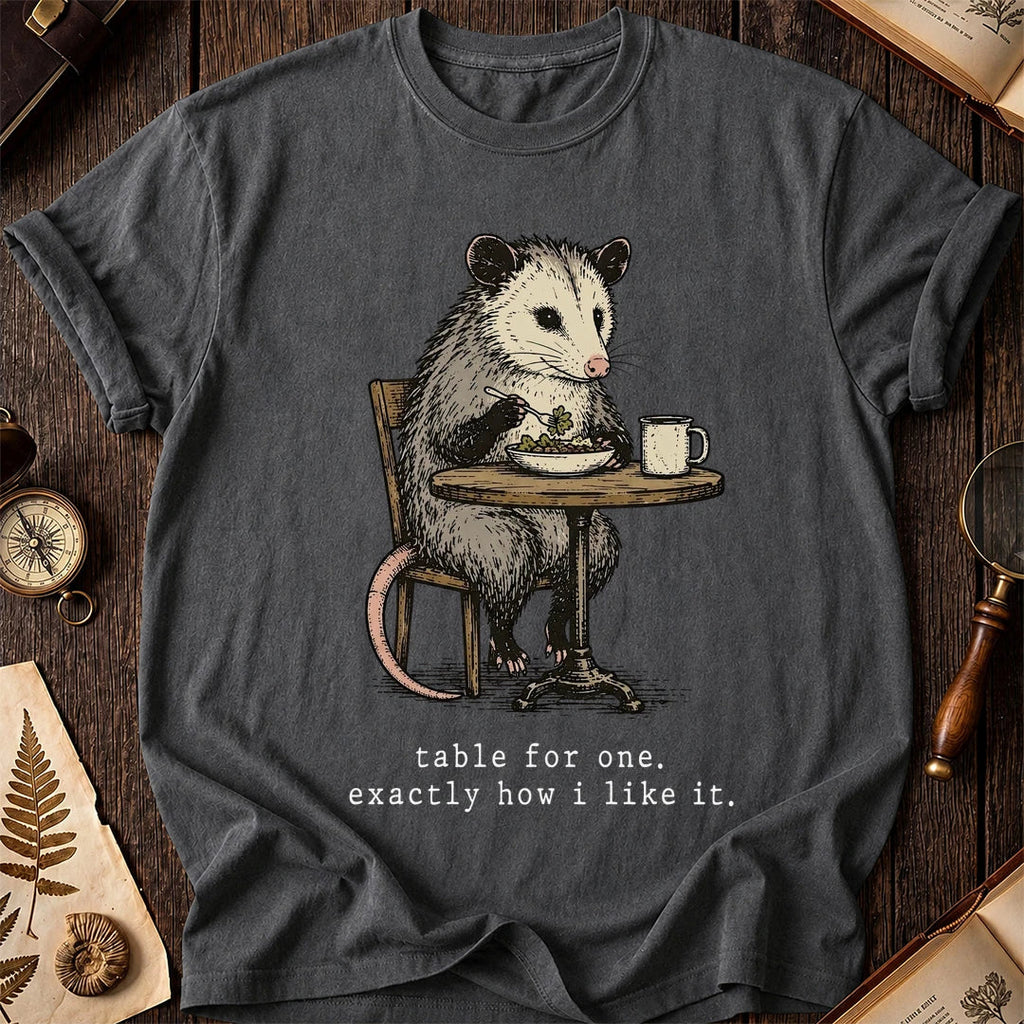 Table of One Possum T-Shirt product image 6
