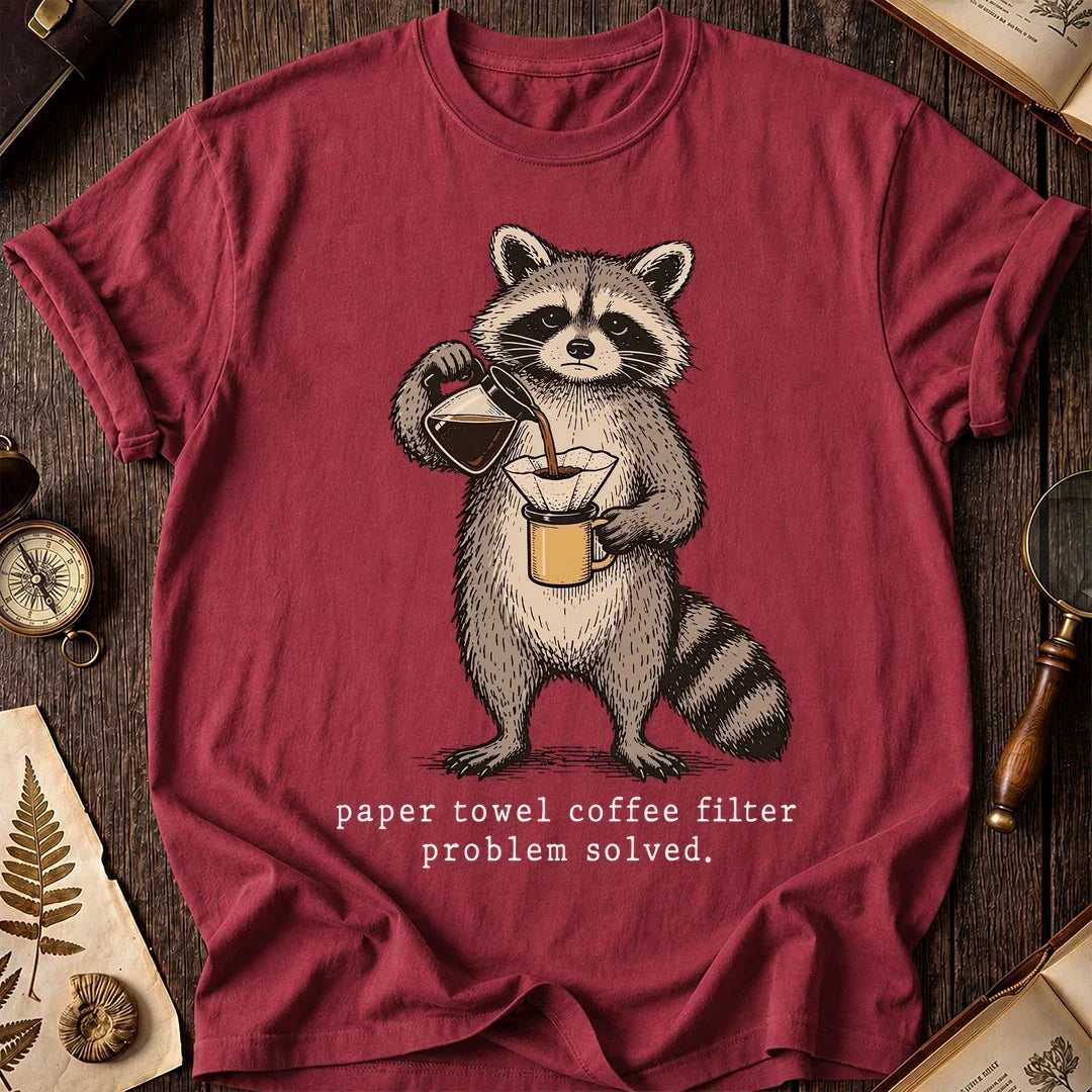 Towel Brew Raccoon T-Shirt product image 5