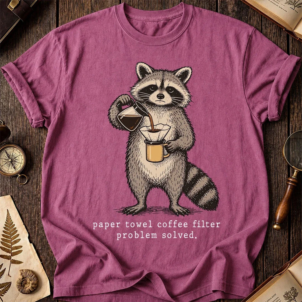 Towel Brew Raccoon T-Shirt product image 3