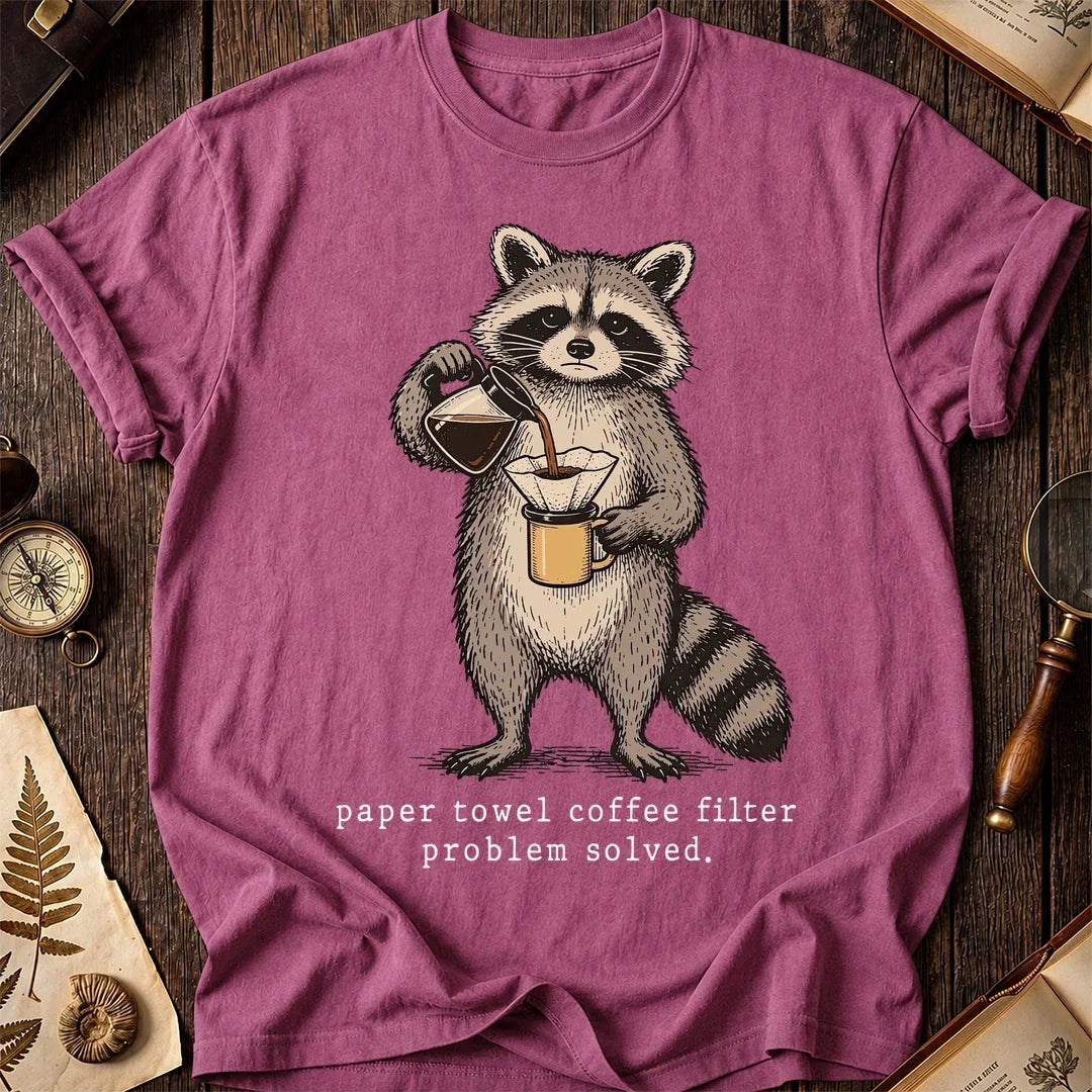 Towel Brew Raccoon T-Shirt product image 3