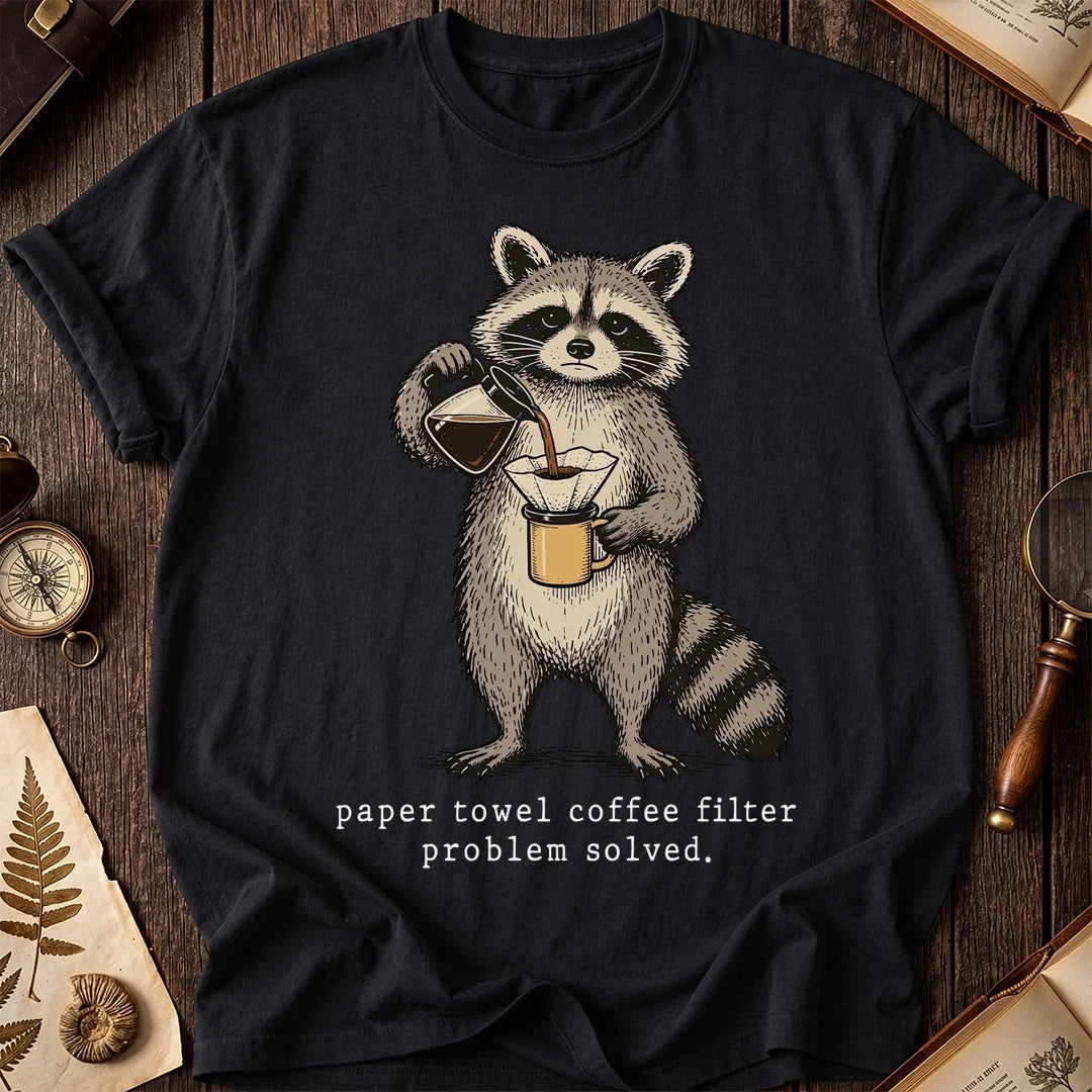 Towel Brew Raccoon T-Shirt product image 2