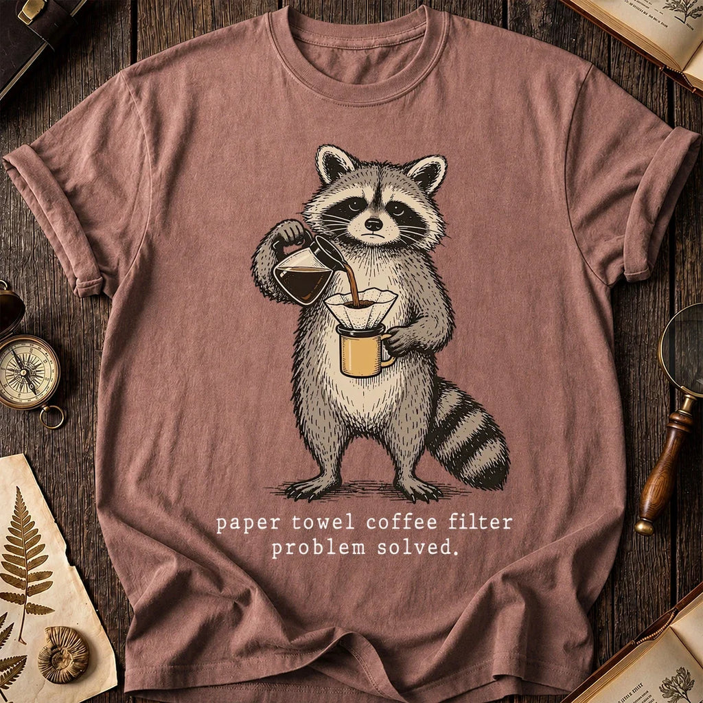 Towel Brew Raccoon T-Shirt product image 8