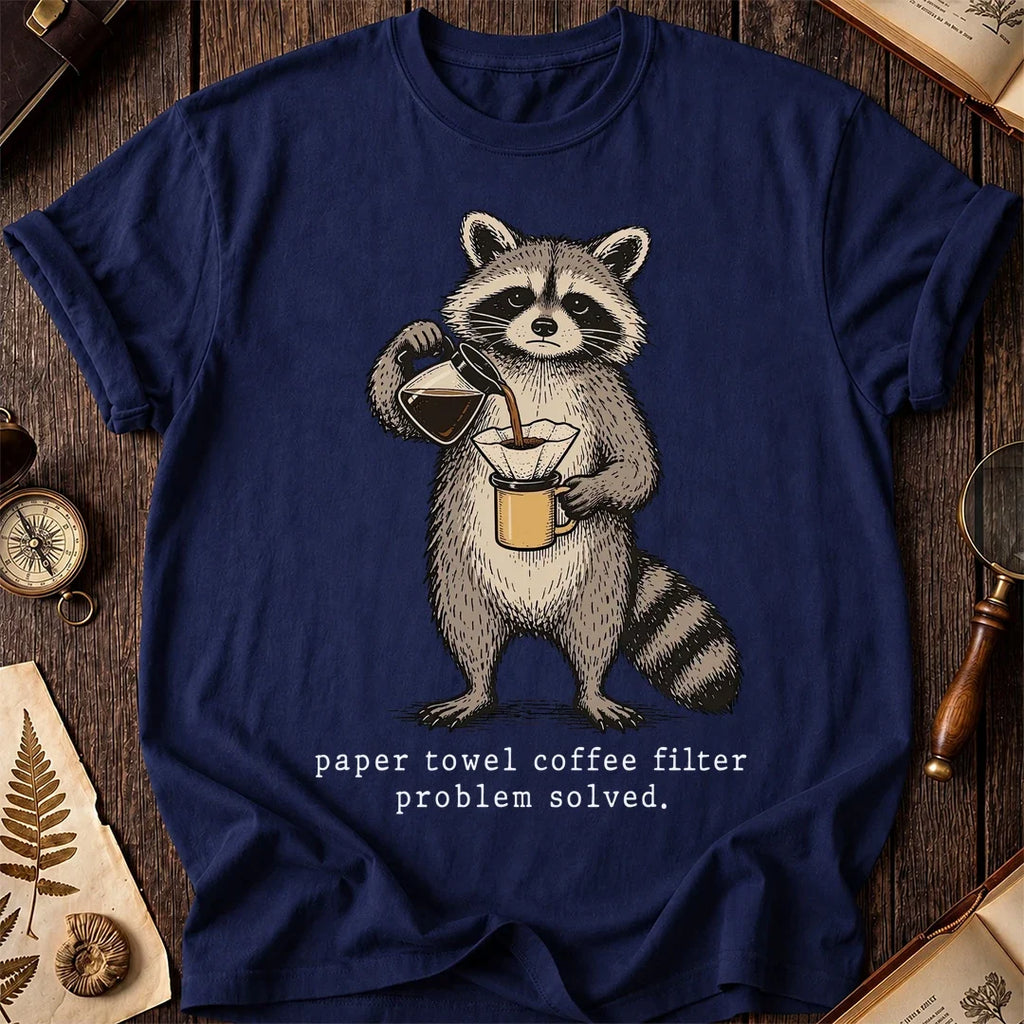 Towel Brew Raccoon T-Shirt product image 7