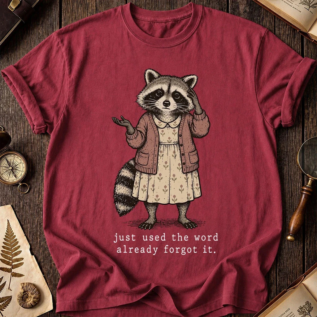 Word Gone Raccoon T-Shirt product image 5