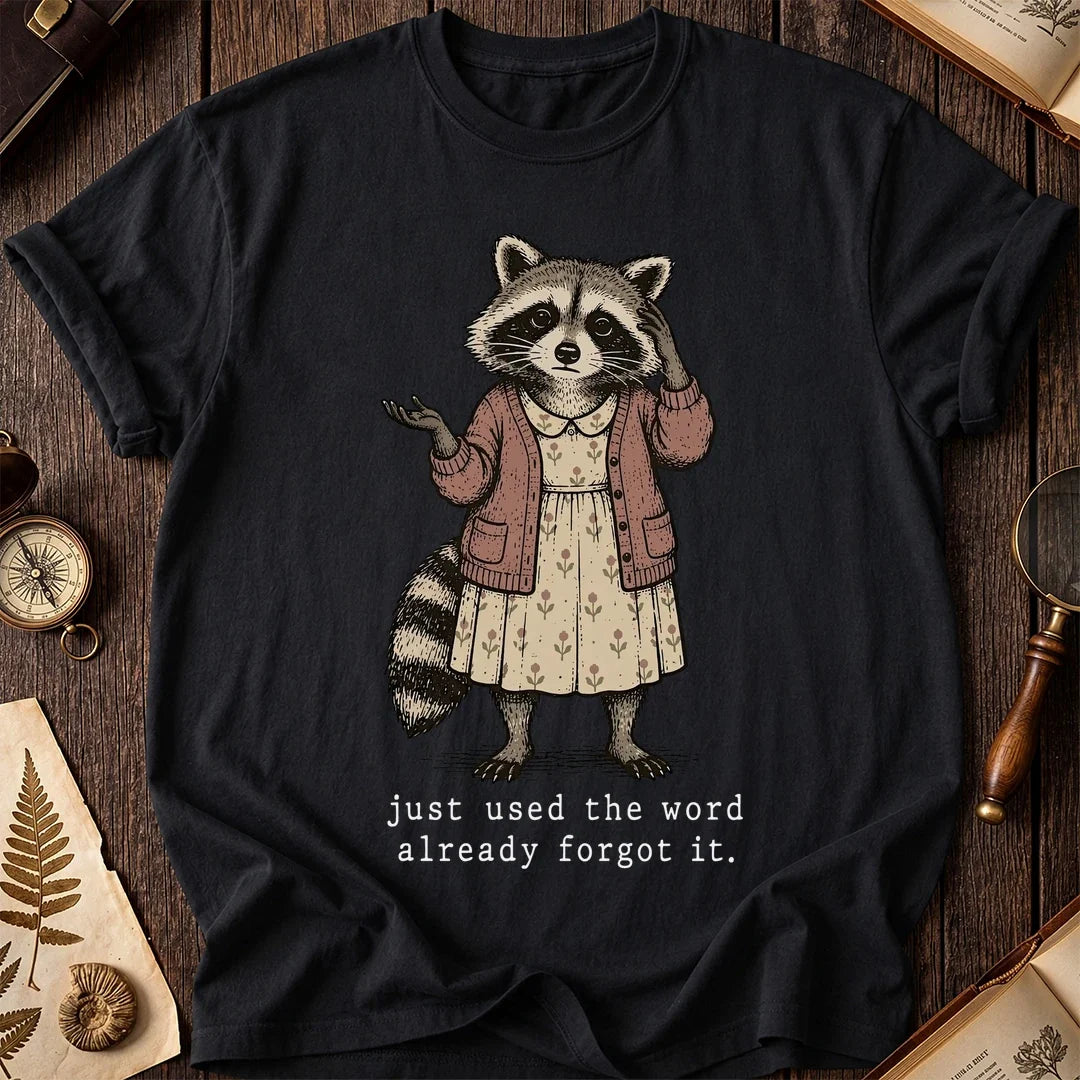 Word Gone Raccoon T-Shirt product image 2