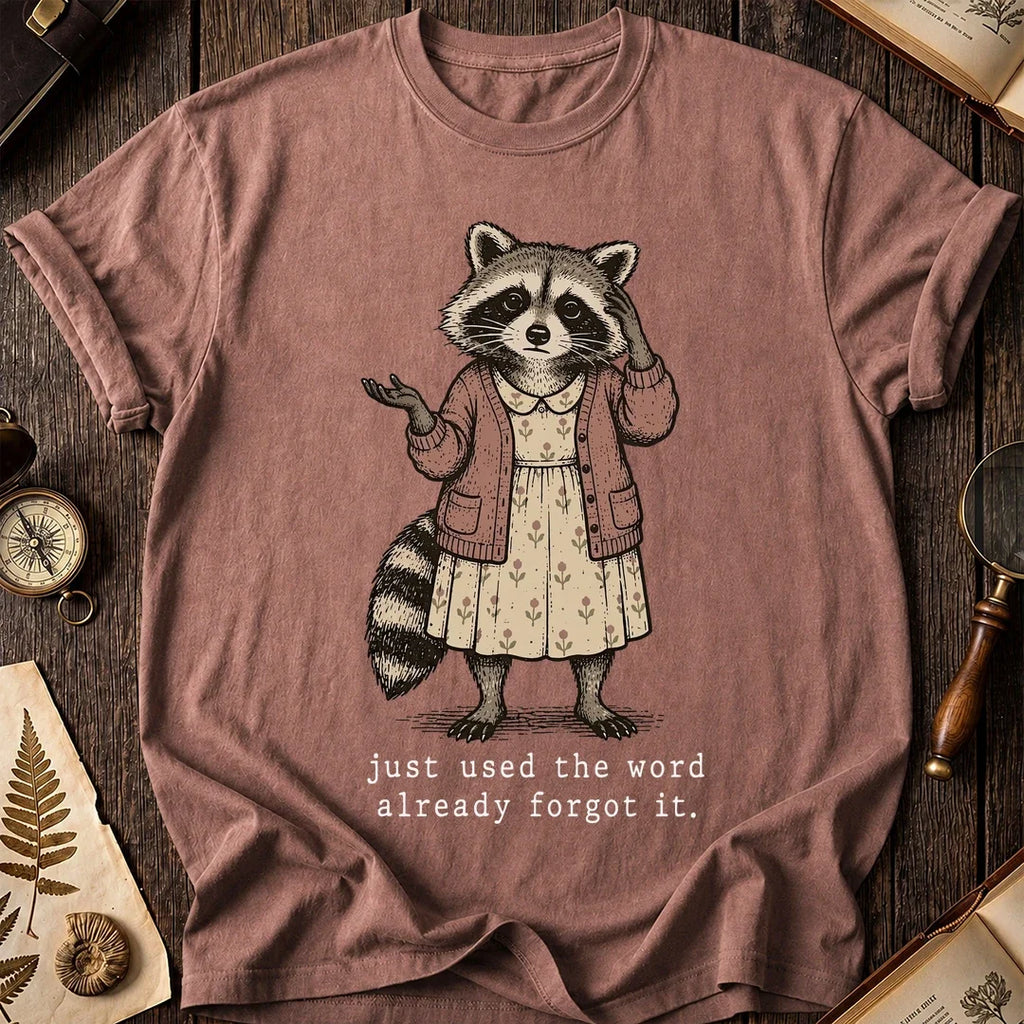 Word Gone Raccoon T-Shirt product image 8