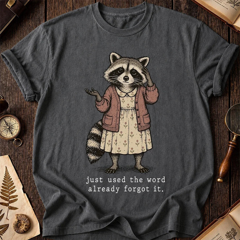 Word Gone Raccoon T-Shirt product image 6