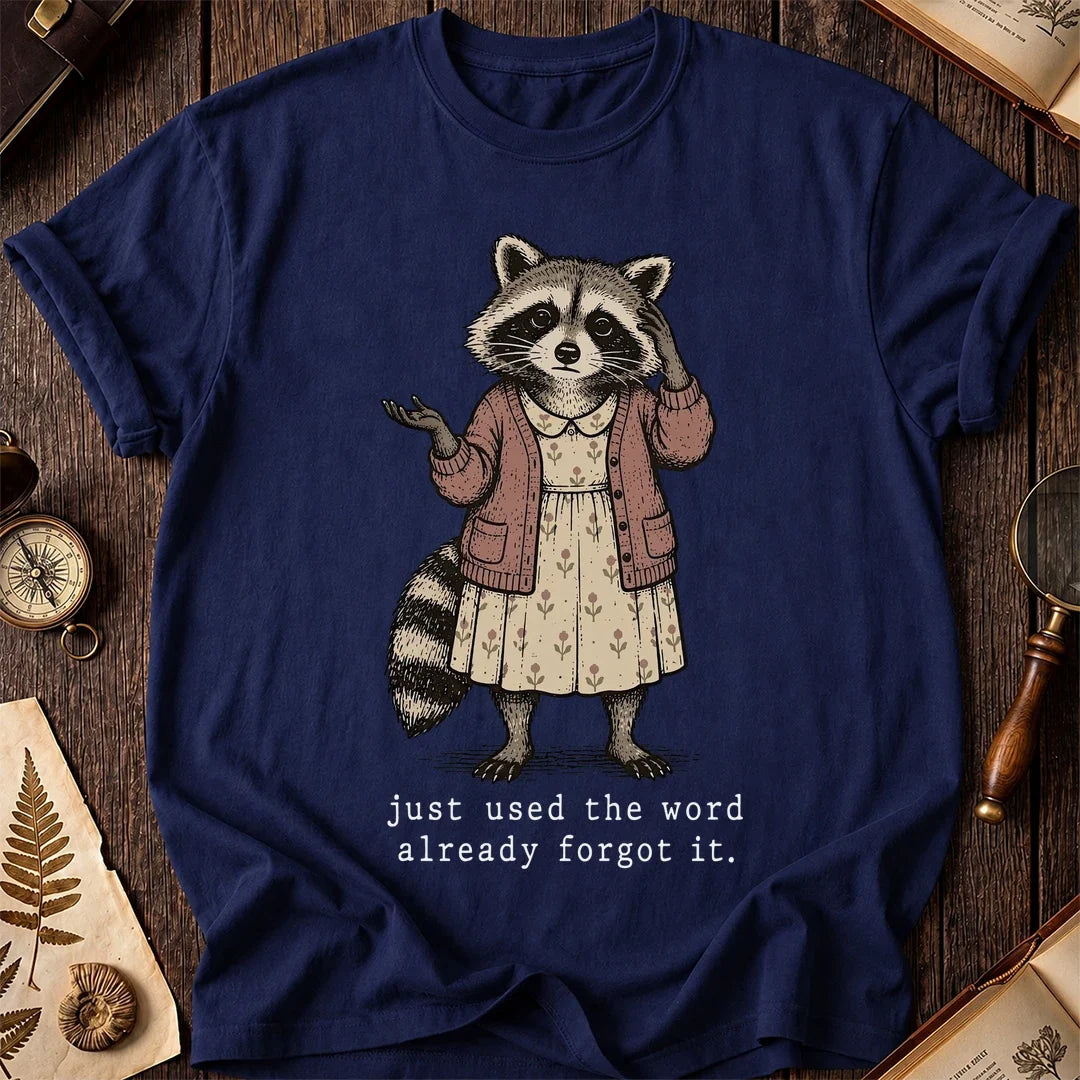 Word Gone Raccoon T-Shirt product image 7